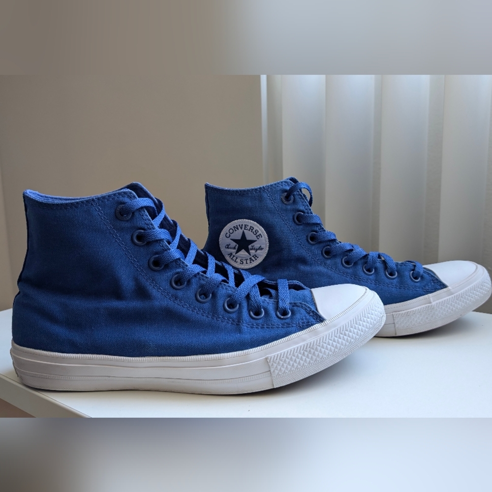 Converse Blue High-Top Sneakers